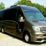 Hire with driver Mercedes Benz Sprinter Transfer 34 you can see the car we use for our services seen from the side