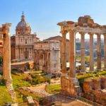 Image of the Roman forums that you can visit thanks to our Chauffeur Service Rome