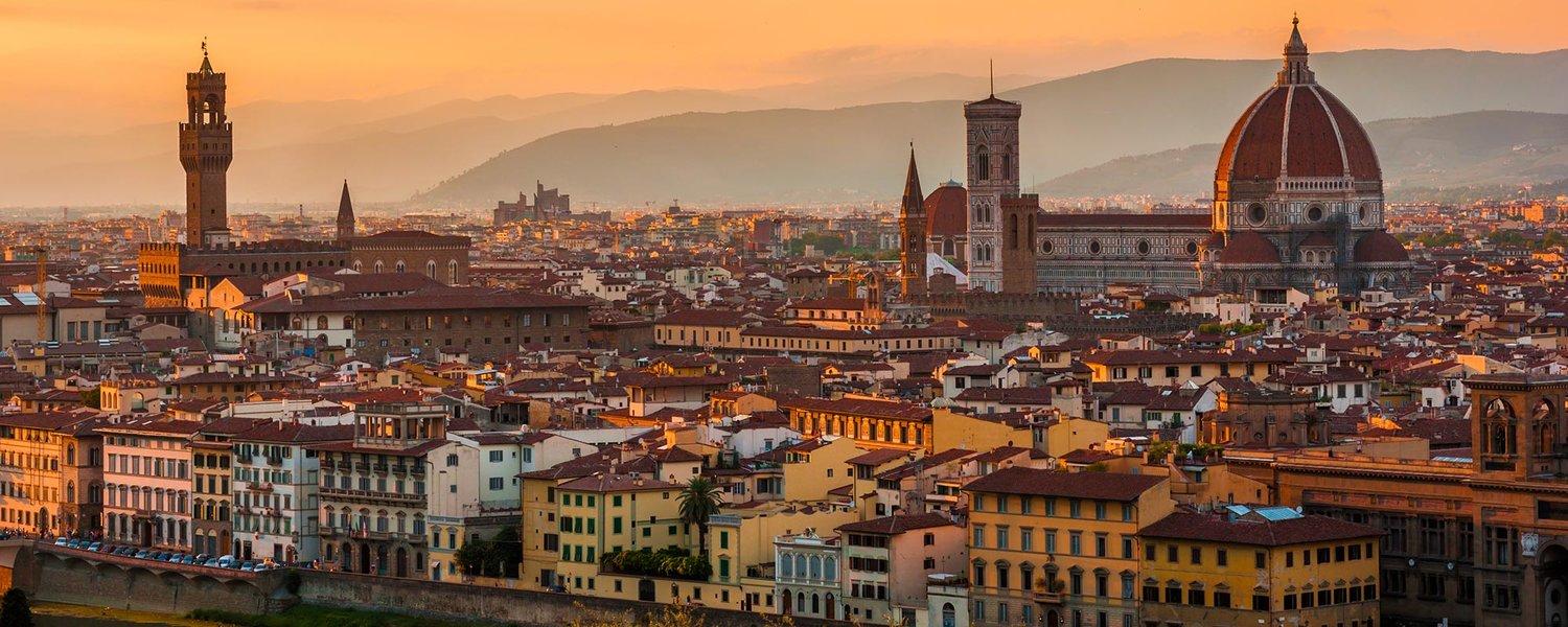 Image of Florence seen from above