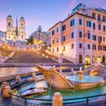 Photo de la Place d'Espagne à Rome