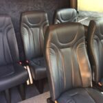 Photos des sièges que notre Mercedes Benz Sprinter Mobility 33 a utilisés pour nos services